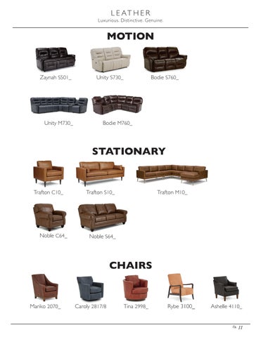 Fall 2024 皮革 家具目录 - Best Home Furnishings 第 11 页