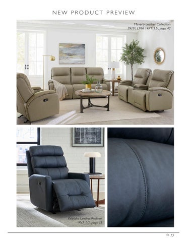 Fall 2024 皮革 家具目录 - Best Home Furnishings 第 15 页