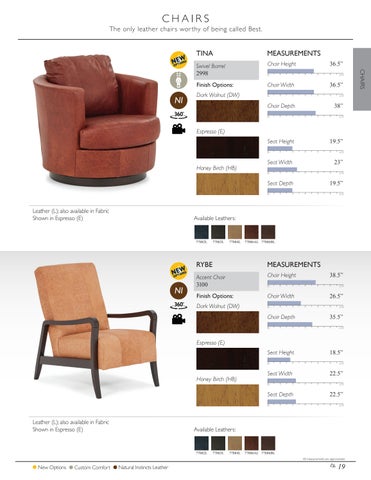 Fall 2024 皮革 家具目录 - Best Home Furnishings 第 19 页