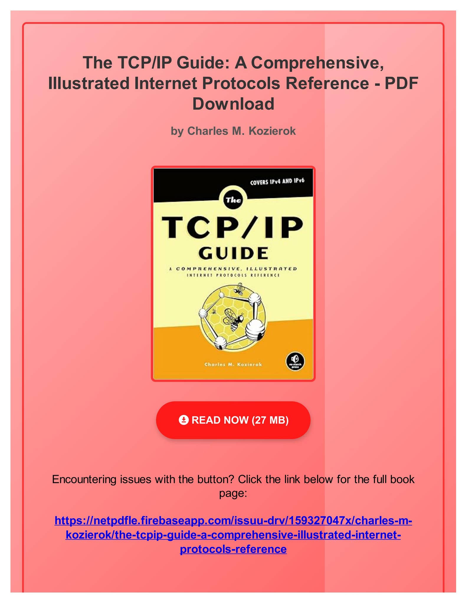 PDF The TCP/IP Guide: A Comprehensive, Illustrated Internet Protocols ...