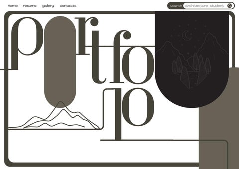 Portfolio landscape Architecture