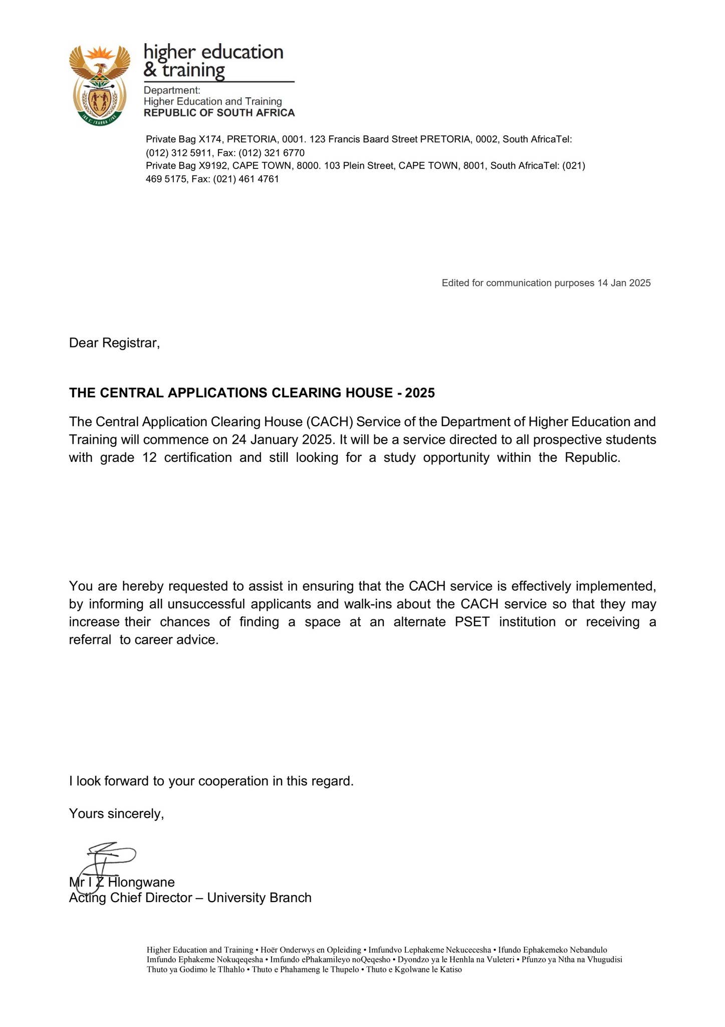 2025 CACH DHET Circular by Cape Peninsula University of Technology - Issuu