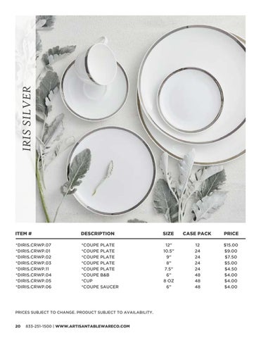2025 V2 Artisan Tableware Co. 家具目录 第 20 页