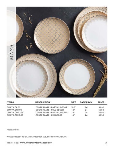 2025 V2 Artisan Tableware Co. 家具目录 第 21 页