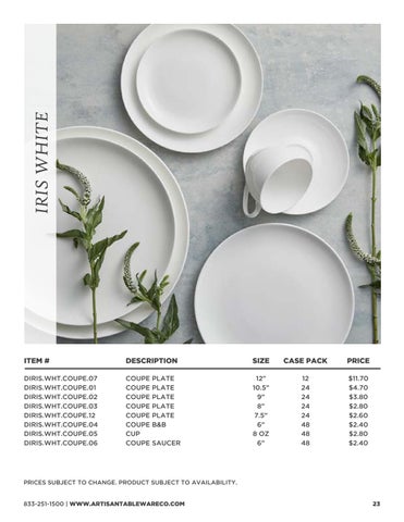 2025 V2 Artisan Tableware Co. 家具目录 第 23 页