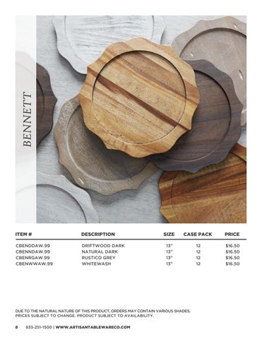 2025 V2 Artisan Tableware Co. 家具目录 第 8 页