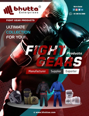 Boxing Gloves & Equipment, BJJ Martial Arts Supplier and Manufacturer