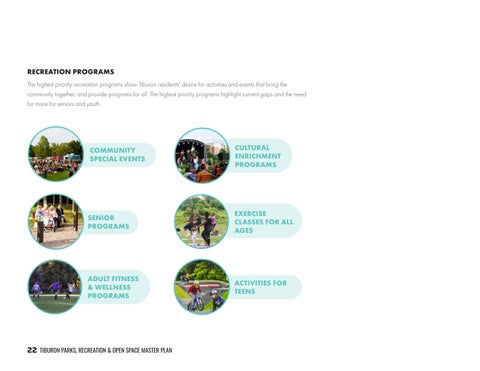 Tiburon Parks, Recreation × Open Space Master Plan 第 22 页