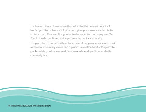 Tiburon Parks, Recreation × Open Space Master Plan 第 8 页