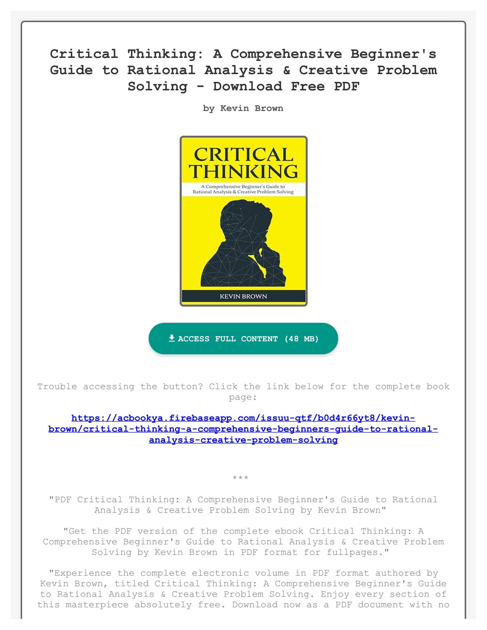 洋書 Creative and critical thinking skills 1 Critical Thinking: An Introduction to the Basic Skills