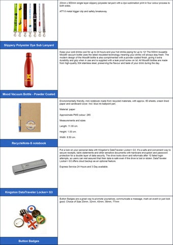 BRANDED PROMOTIONAL PRODUCTS 第 11 页