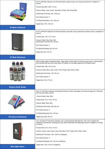 BRANDED PROMOTIONAL PRODUCTS 第 6 页
