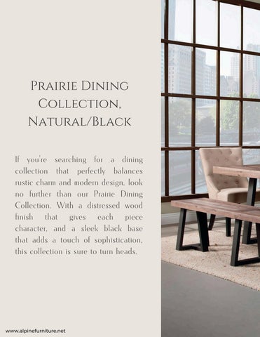 alpinefurniture 家具目录 · Alpine 家具 - Dining Collections 第 4 页