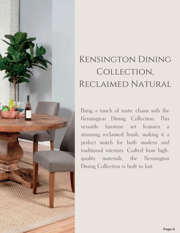 alpinefurniture 家具目录 · Alpine 家具 - Dining Collections 第 7 页