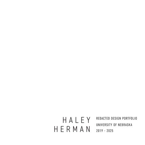 Haley Herman Portfolio by haley_herman - Issuu