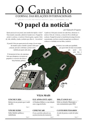 O Canarinho - 3ª Edição