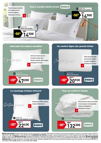 JUSQU-A -50% SUR LA LITERIE ET LE 布艺 LITERIE - CONFORAMA LUXEMBOURG 第 11 页