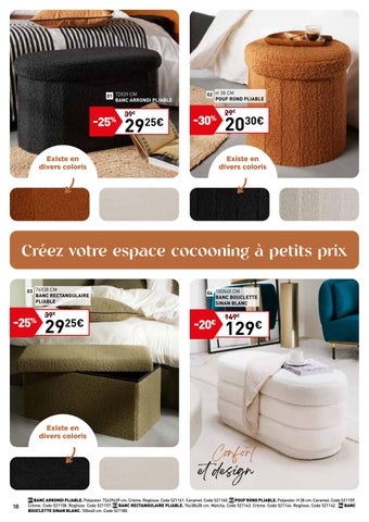 JUSQU-A -50% SUR LA LITERIE ET LE 布艺 LITERIE - CONFORAMA LUXEMBOURG 第 18 页