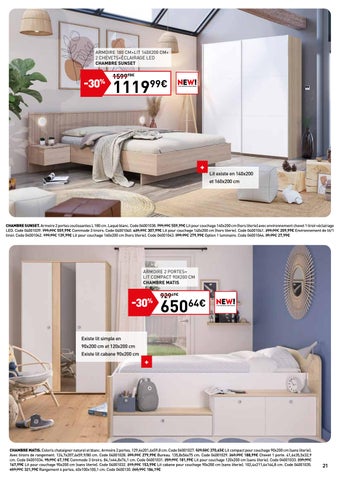 JUSQU-A -50% SUR LA LITERIE ET LE 布艺 LITERIE - CONFORAMA LUXEMBOURG 第 21 页