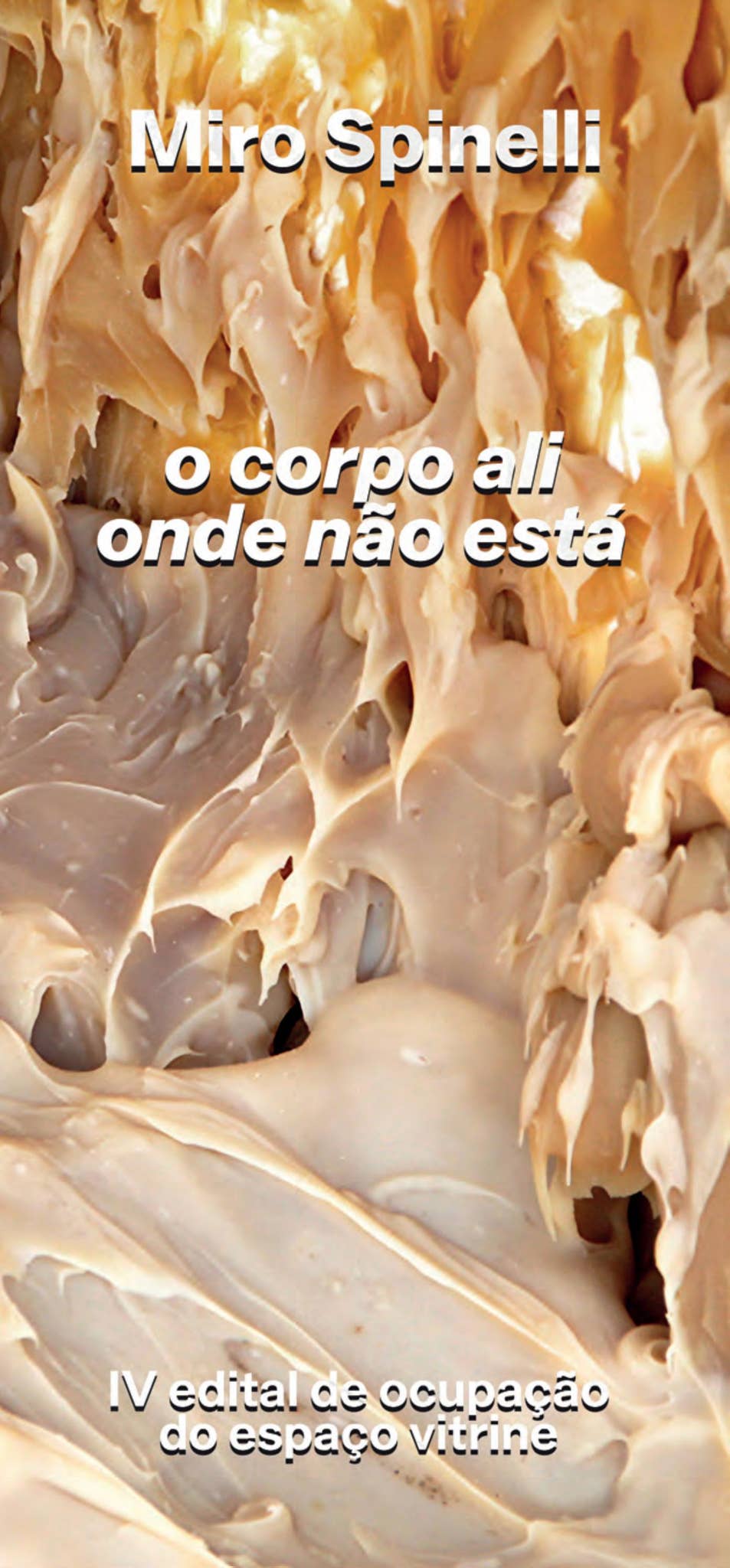 FOLDER | o corpo ali onde não está,de miro spinelli by museuparanaense ...