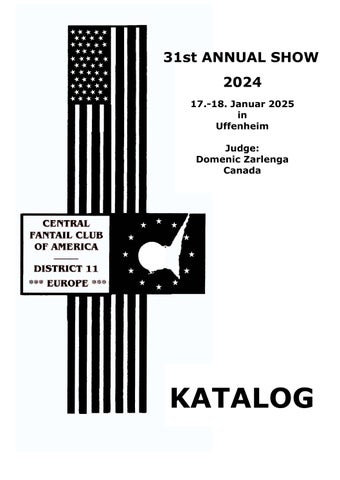 CFC district 11 Europe annualshow jan 2025