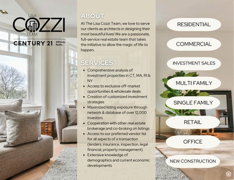 The Lisa Cozzi Team - About Us by pattyryanconnecticut - Issuu