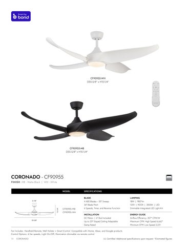 2025 Kuzco Group Fan 灯饰手册 第 14 页