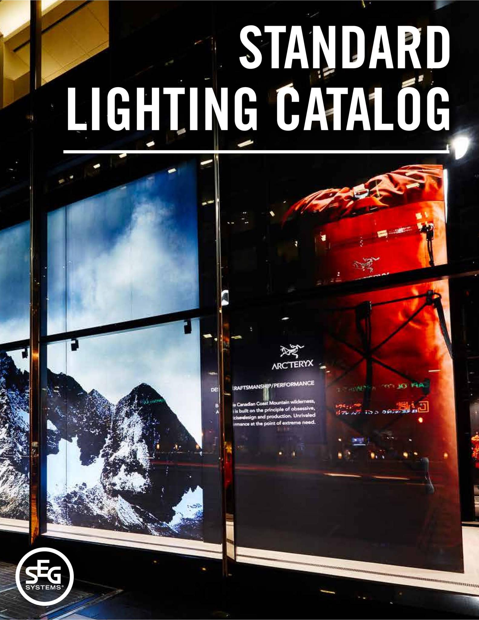 SEG Systems® Standard Lighting Catalog by Orbus Exhibit & Display