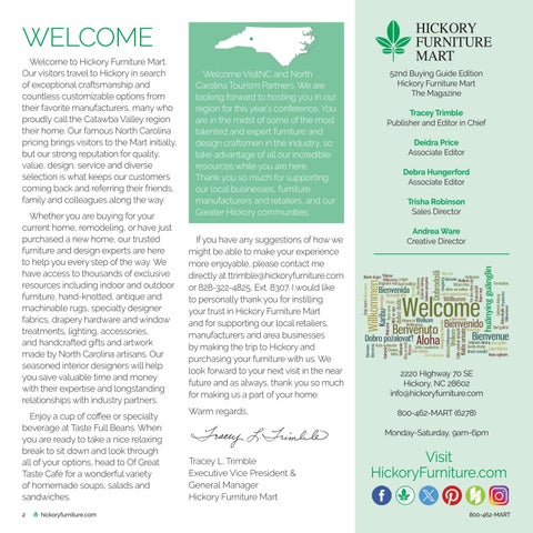 Hickory 家具 Mart Buying 指南 2025 第 4 页
