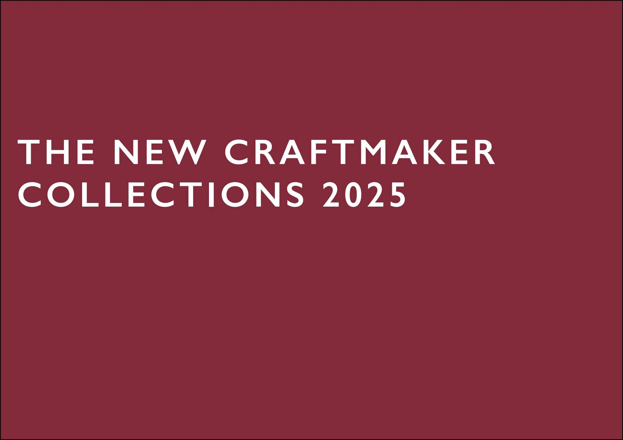 Catalogue 2025 by The New Craftsmen - Issuu