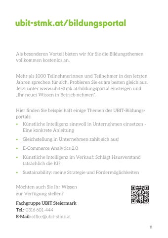 UBIT Steiermark 小册 第 11 页