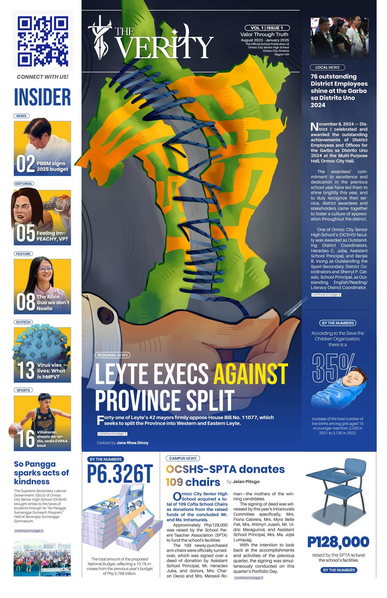 OCSHS SCHOOL PAPER IN ENGLISH - THE VERITY 2024-2025 by The Verity - Issuu
