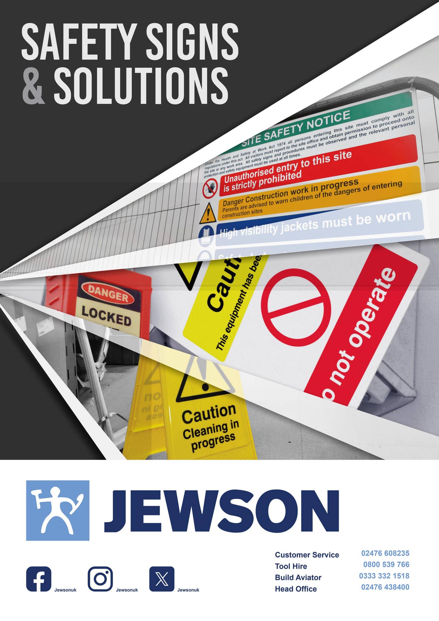 Safety Signs & Solutions Catalogue - Jewson by Centurion Europe - Issuu