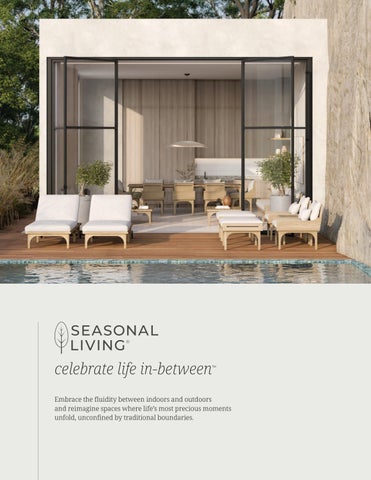 Seasonal Living 春季 2025 Indoor | 户外 目录 第 8 页