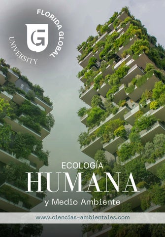 Ecología Humana y  Medio Ambiente  - Daniel Guarderas