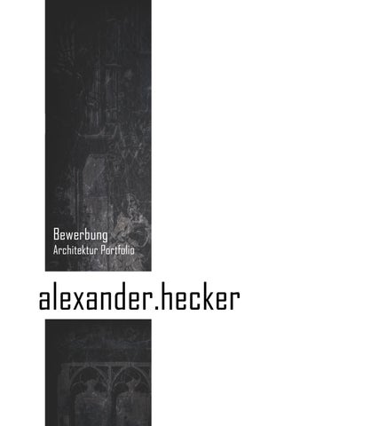 Portfolio 2025 by Alex Hecker - Issuu
