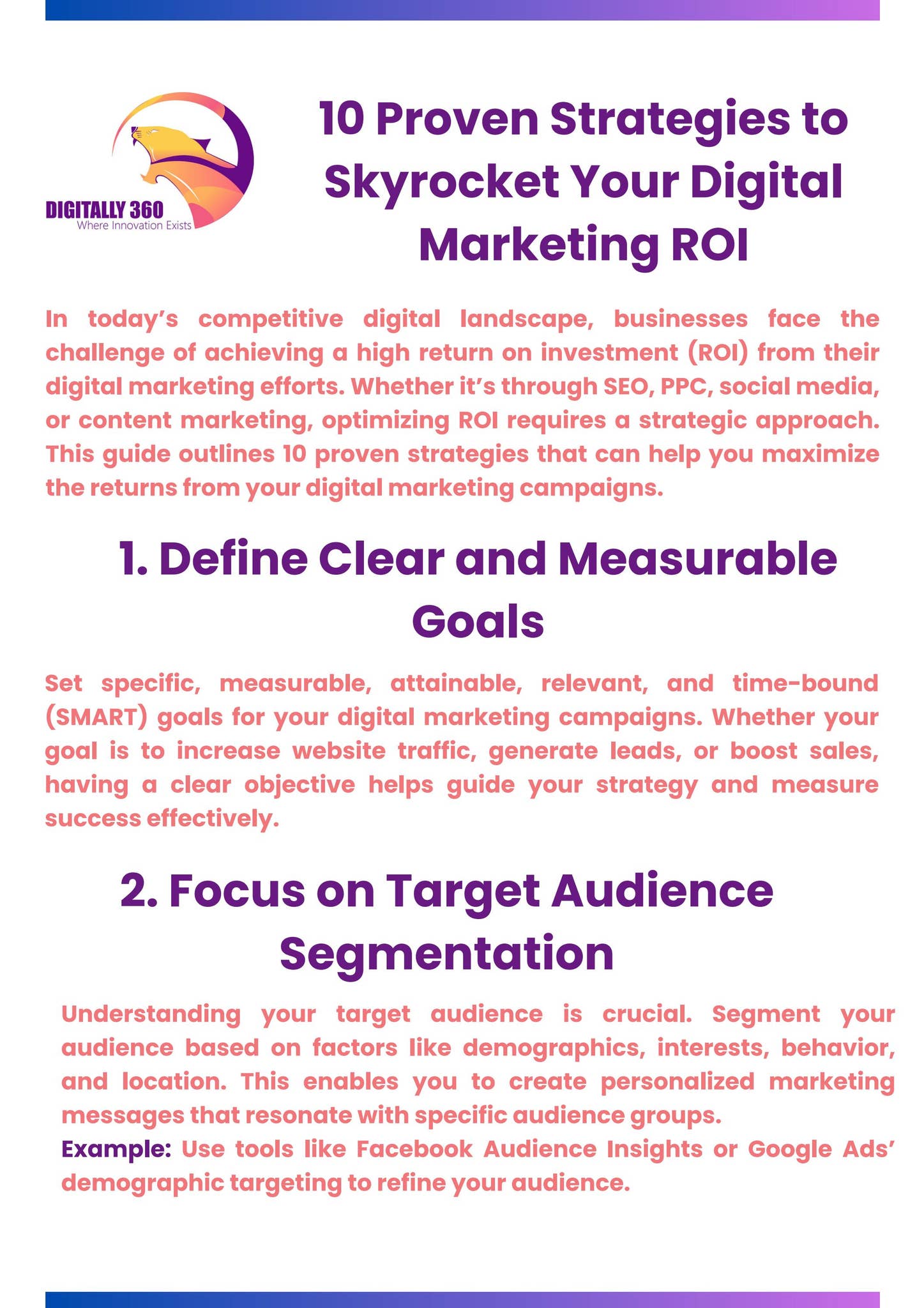 10 Proven Strategies to Skyrocket Your Digital Marketing ROI by ...