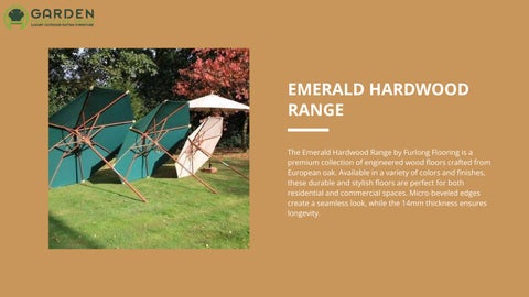 Upgrade Your 露台家具 with 优雅 户外 Parasols 第 7 页