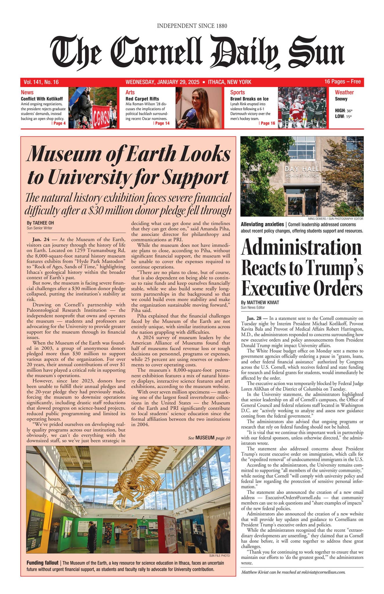 1-29-25 entire issue hi res by The Cornell Daily Sun - Issuu