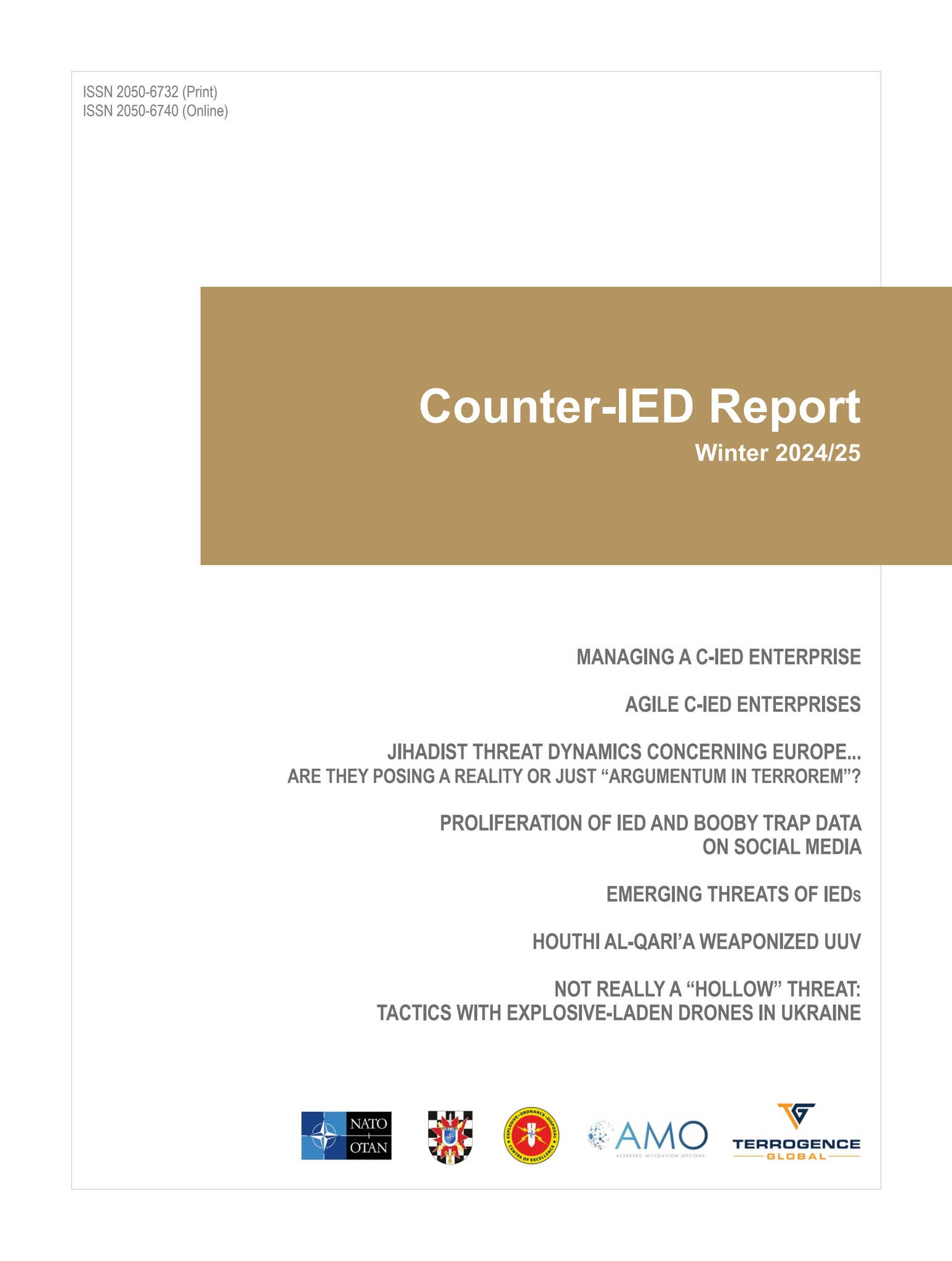Counter-IED Report Winter 2024-25 - preview edition by Delta Business ...
