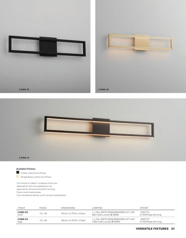 Oxygen Versatile Fixtures 2025 第 21 页
