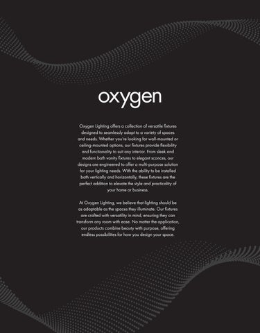 Oxygen Versatile Fixtures 2025 第 2 页