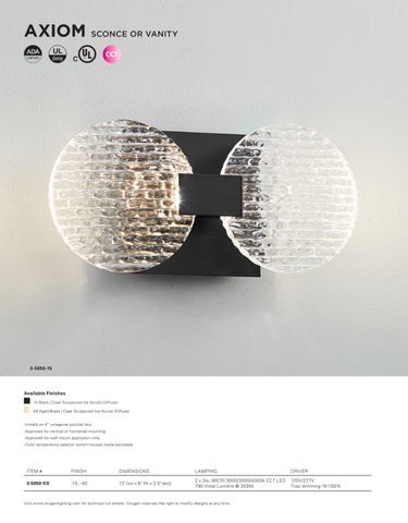 Oxygen Versatile Fixtures 2025 第 6 页
