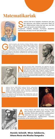 Matematikariak - Matematika