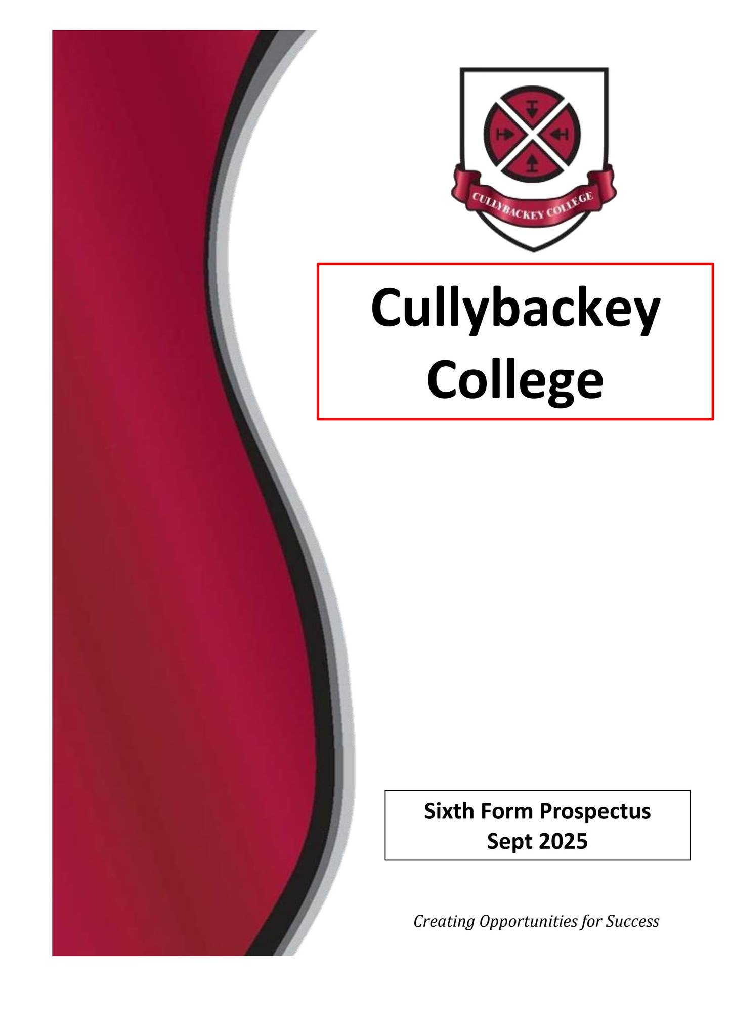 Sixth form prospectus 2025 for Cullybackey College by T Manson - Issuu