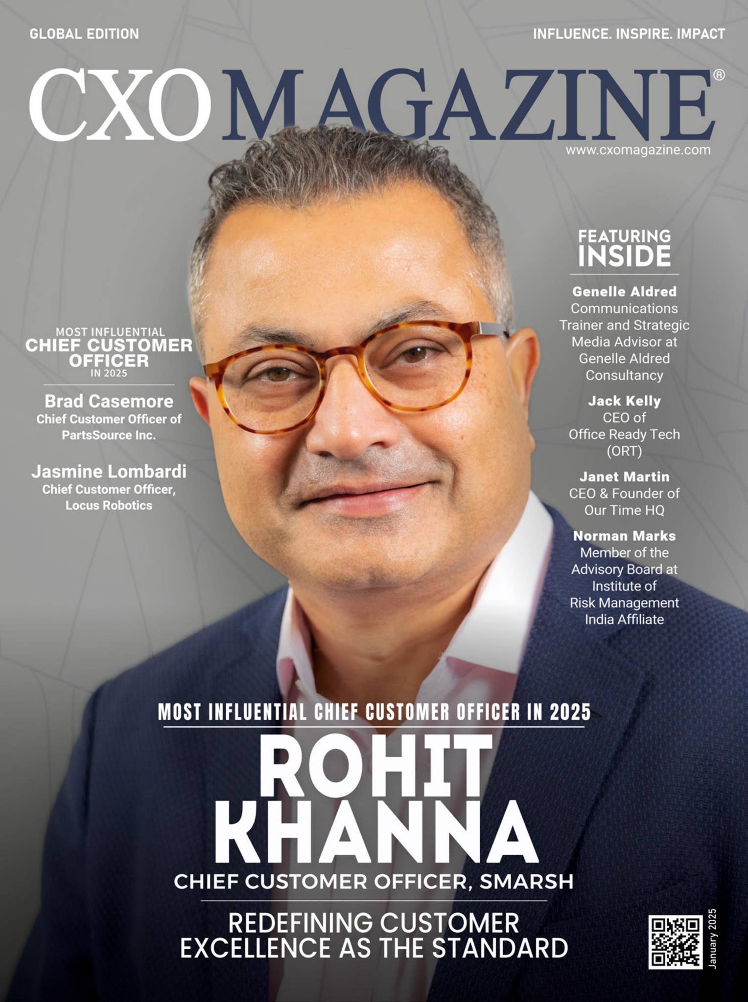 CXO Magazine – January 2025 – Most Influential Chief Customer Officer ...