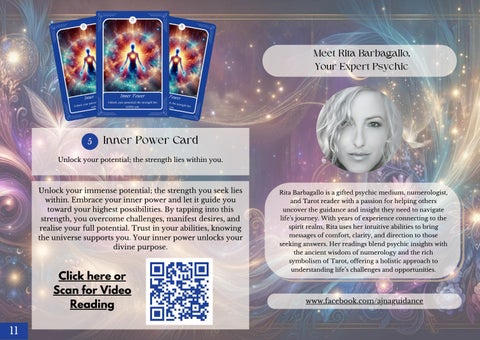 Psychic Visions Oracle Deck Guidebook 第 11 页