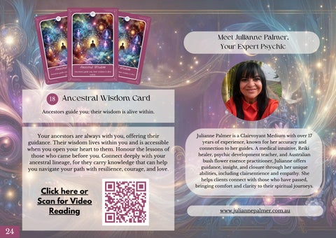 Psychic Visions Oracle Deck Guidebook 第 24 页