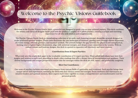 Psychic Visions Oracle Deck Guidebook 第 2 页