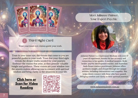 Psychic Visions Oracle Deck Guidebook 第 7 页